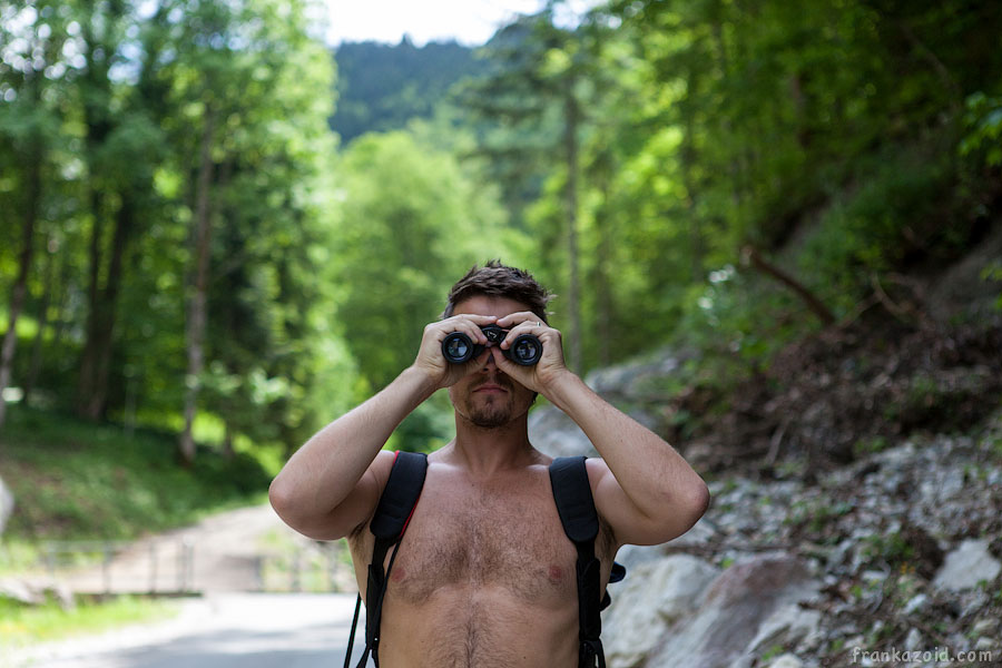 Austria tracking hiking