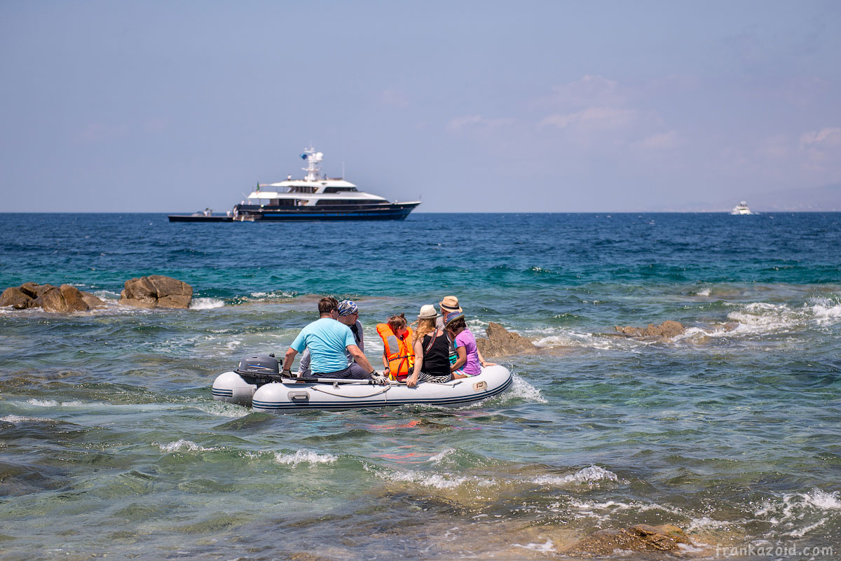 Greece boat (catamaran, yacht) trip 2014 photo