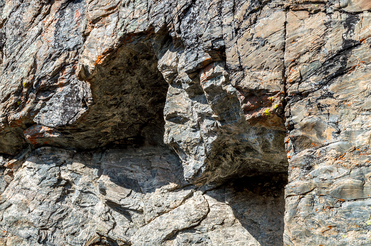 Big Alaska trip: part 6, Arizona, 2017 photo: face in the rock