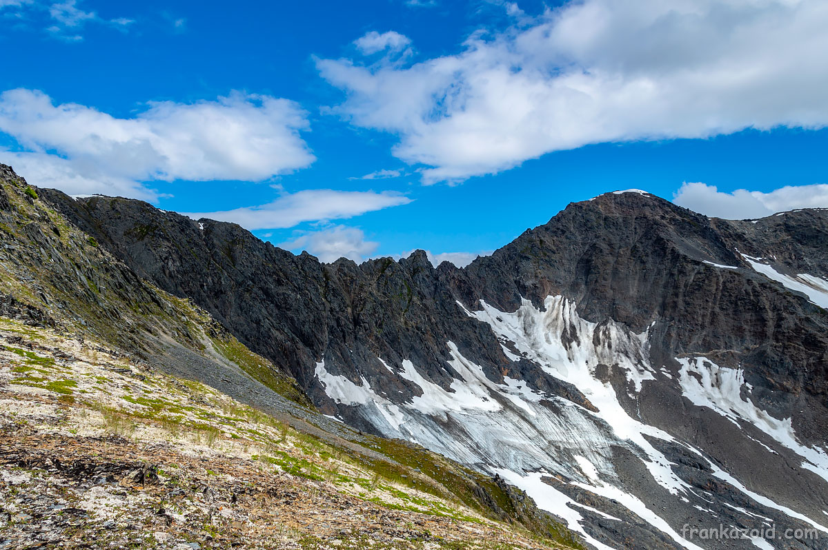 Alyeska mountains relief