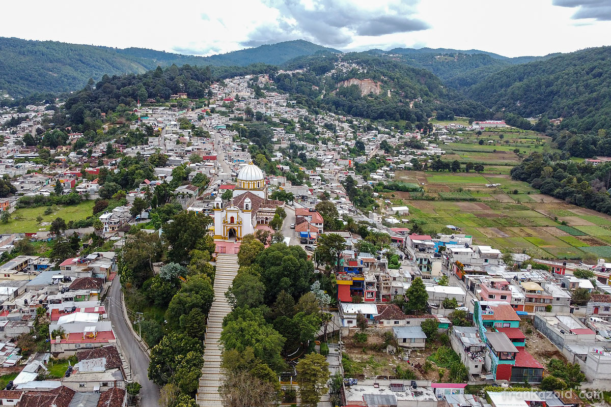 Car trip to states of Campeche, Chiapas, Oaxaca and Tobasco, Mexico, year 2020